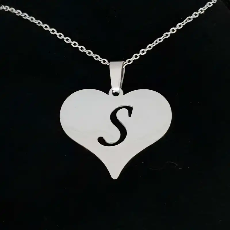 گردنبند مدل قلب S