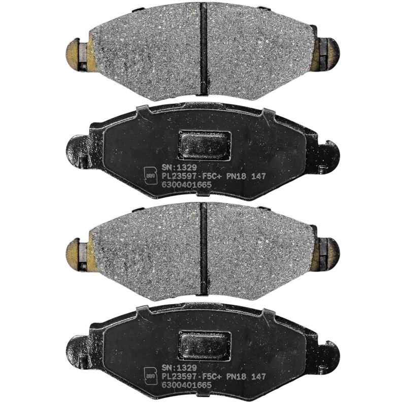 لنت ترمز جلو خودرو مدل ParsAbi.01 دو جفت مناسب برای پژو 206 تیپ ۲