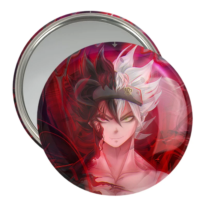 آینه جیبی خندالو مدل آستا انیمه بلک کلاور کد 11744