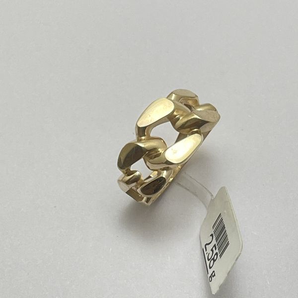 انگشتر طلا 18 عیار زنانه مدل AR003 طرح زنجیری