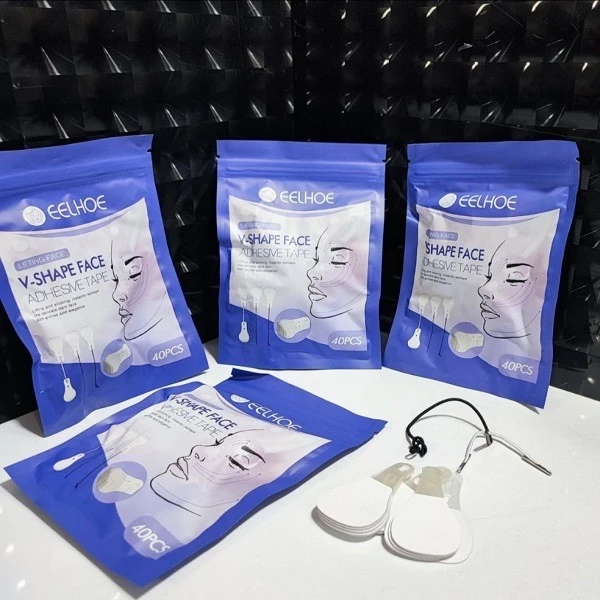 عکس شماره 23 : چسب لیفت صورت ایلهو مدل 008 بسته 40 عددی