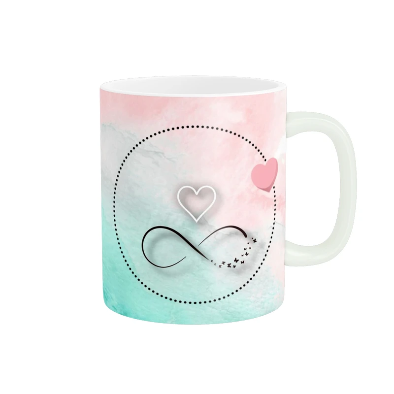 ماگ پاد آفرین طرح قلب کد 5766