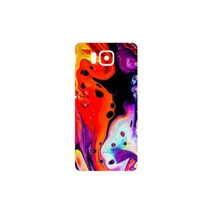 MAHOOT Abstract Oil Art Cover Sticker for Samsung Galaxy Alpha