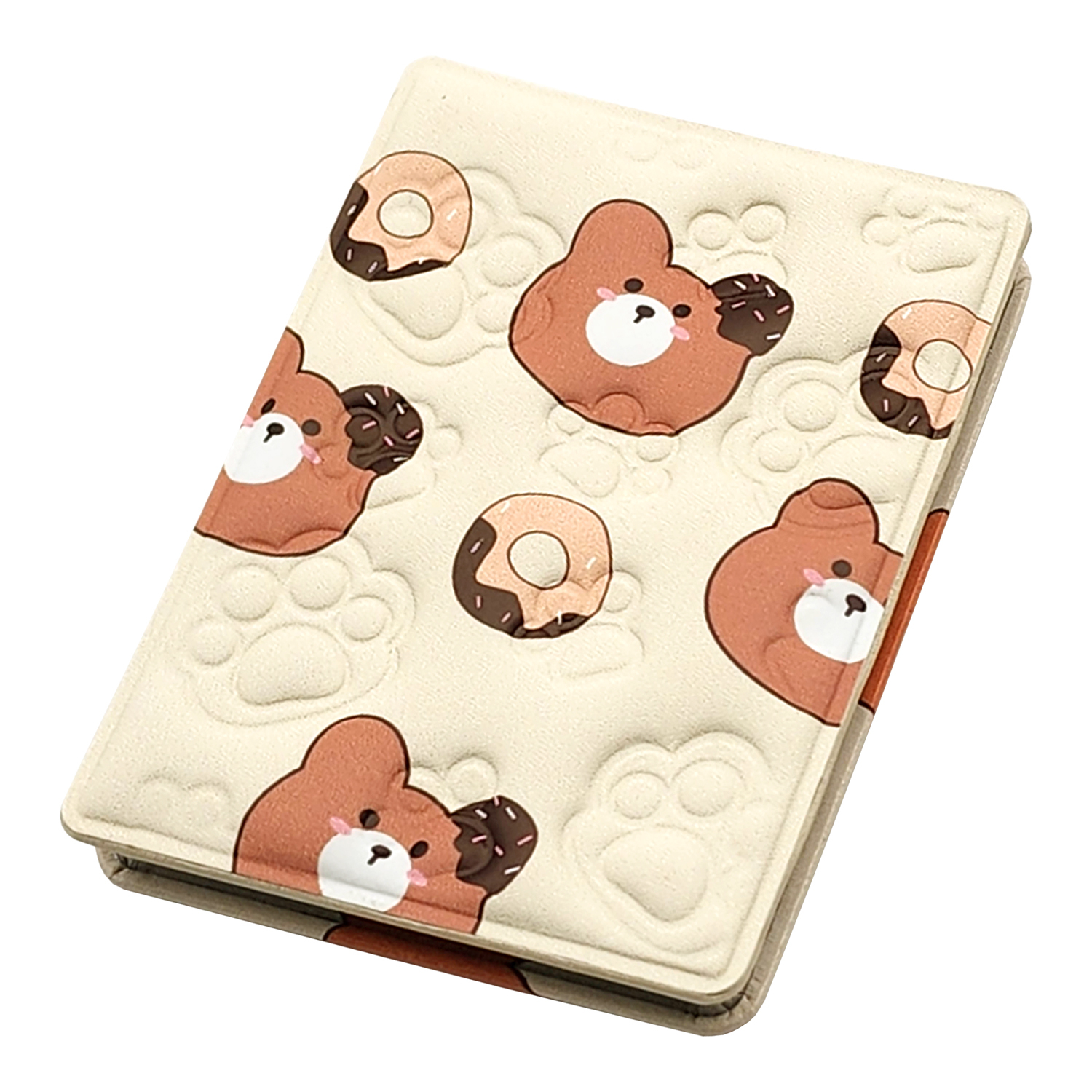 آینه جیبی مدل خرس طرح برجسته کد ZJ-MR36-1