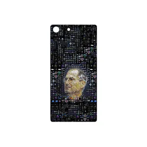 MAHOOT Collage of Steve Jobs 2 Cover Sticker for Sony Xperia M5