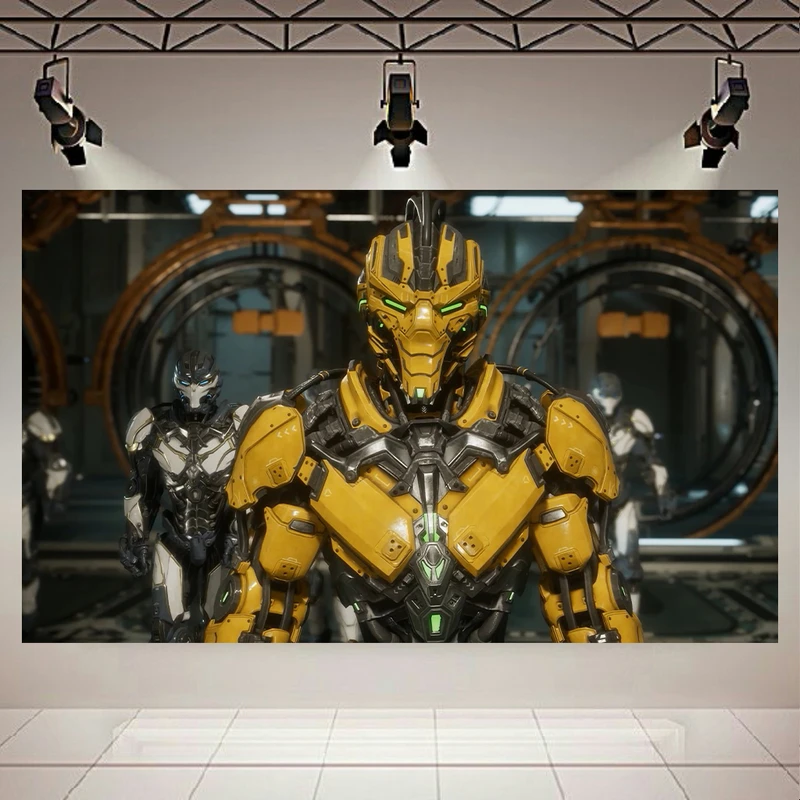 پوستر طرح گیم مدل Cyrax Mortal Kombat کد AR15330