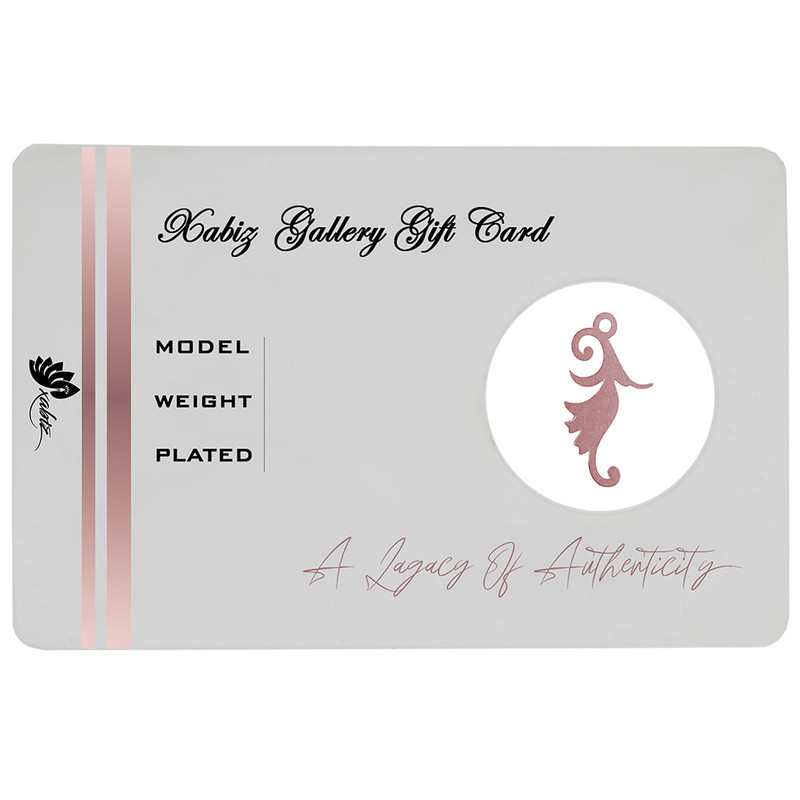 طلا گرمی 18 عیار ژابیز مدل گلبرگ h125