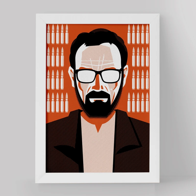 تابلو خندالو مدل والتر وایت سریال بریکینگ بد کد 13291