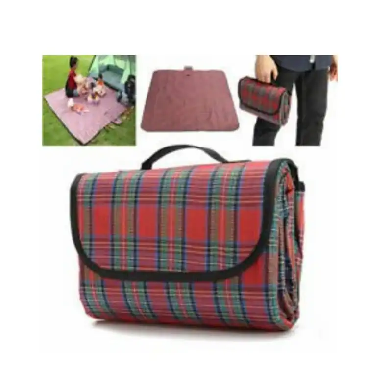 زیر انداز سفری مدل شطرنجی