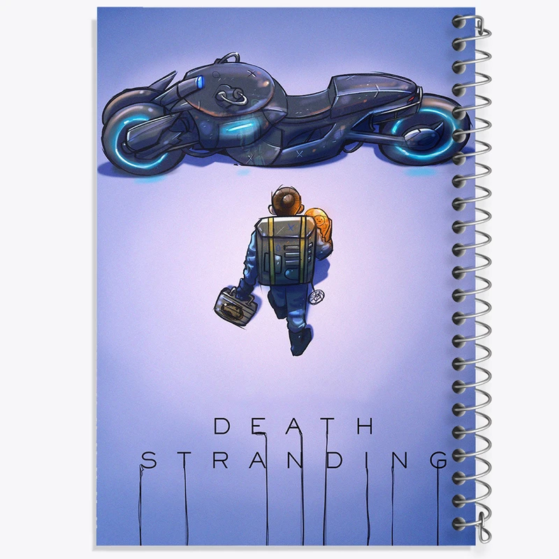 دفتر مشق 100 برگ خندالو طرح بازی دث استرندینگ (Death Stranding) کد 35158