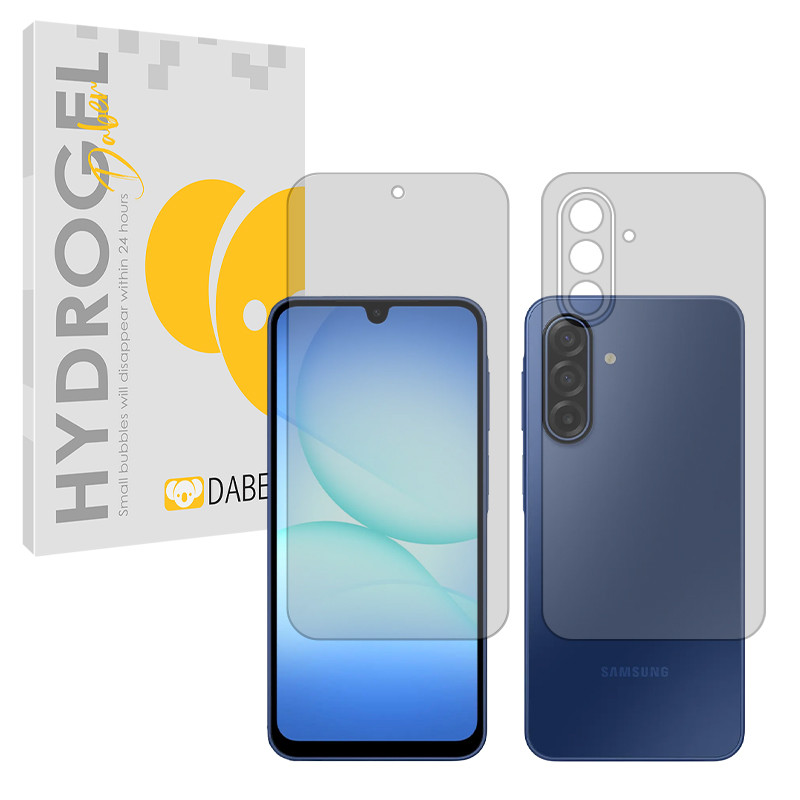 محافظ صفحه نمایش مات دبن مدل Tough مناسب برای گوشی موبایل سامسونگ Galaxy A17 به همراه محافظ پشت گوشی 