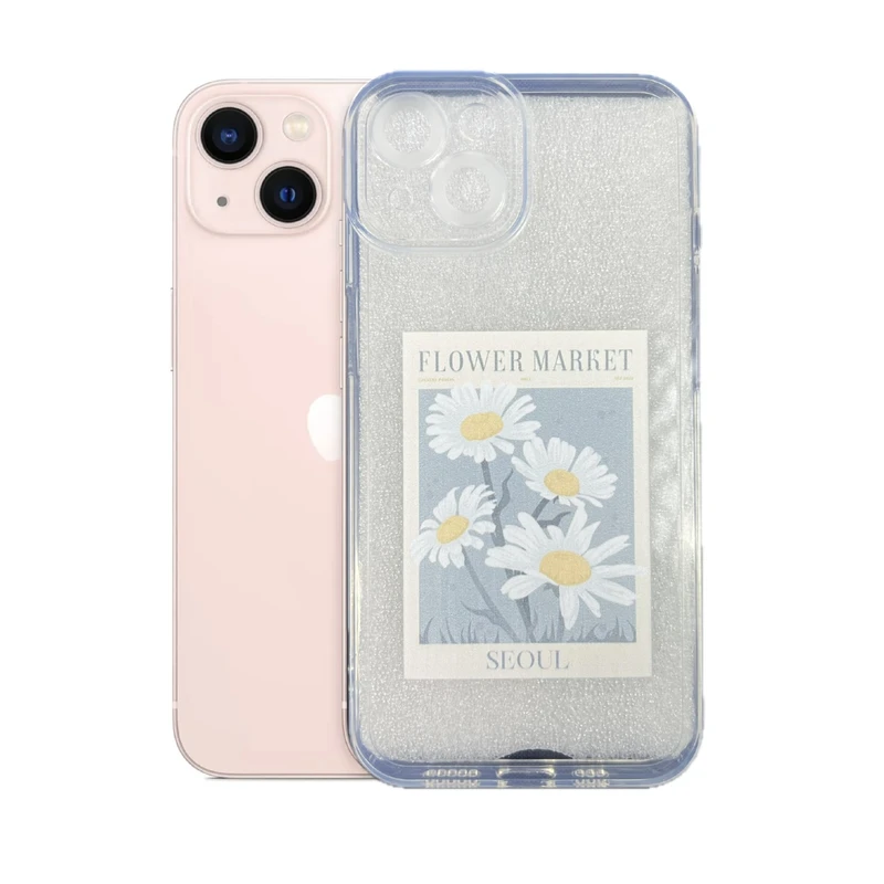کاور طرح گل بابونه مناسب برای گوشی موبایل اپل iPhone 13