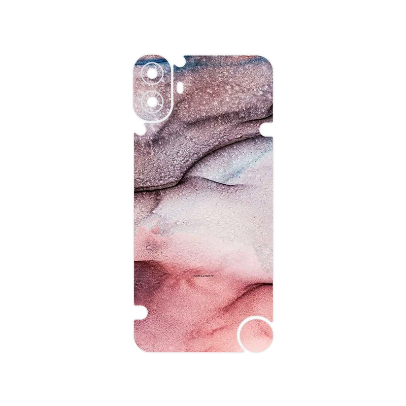 برچسب پوششی ماهوت مدل Smoky pink marble مناسب برای گوشی موبایل ناتینگ CMF Phone 1