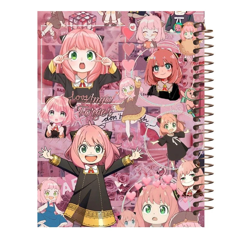 دفتر مشق 100 برگ طرح انیمه Spy x Family مدل انیا کد H313