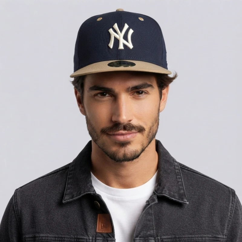 کلاه کپ نیو ارا مدل فیت بَک طرح NY کد 4460