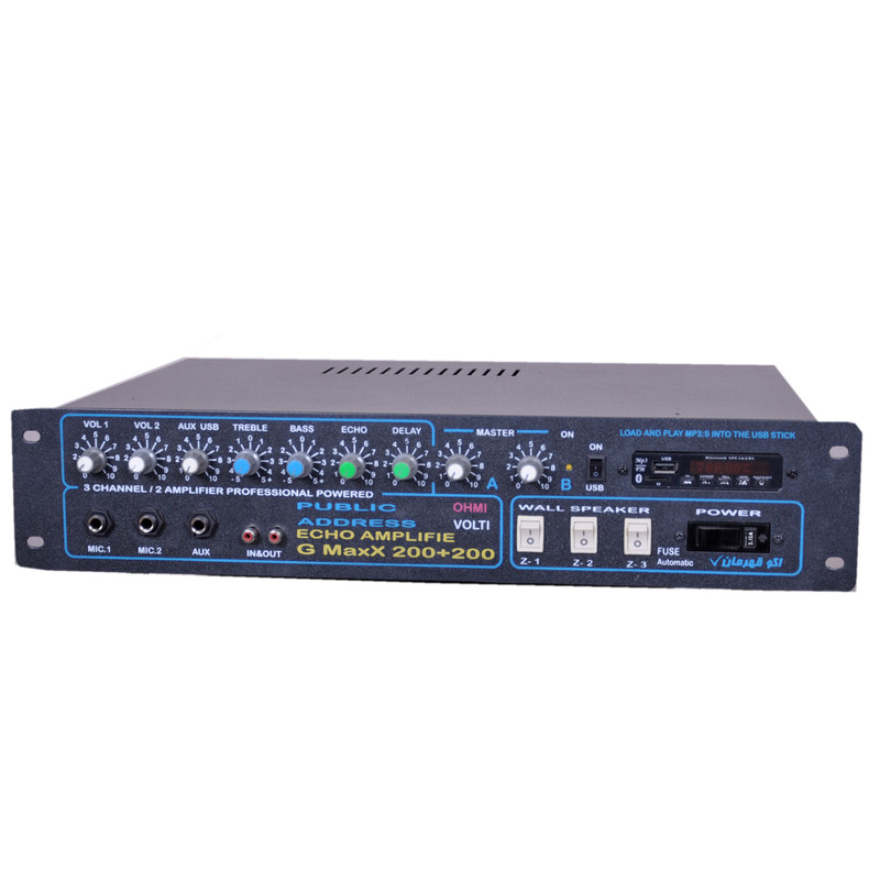 اکو آمپلی فایر مدل GMAX 200+200