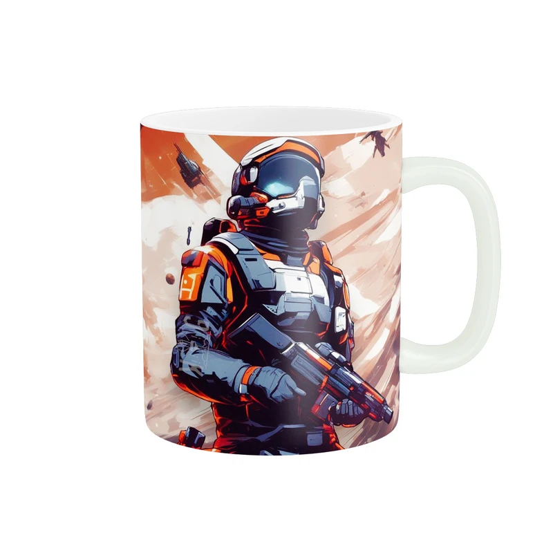 ماگ طرح گیمینگ بازی star field کد 143