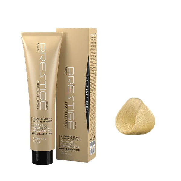 رنگ مو نیو پرستیژ کالر شماره +05 پرستیژ حجم 120 میلی لیتر رنگ اکسترا بلوند روشن