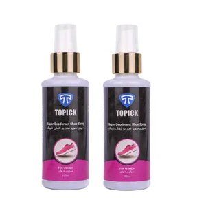 اسپری خوش بو کننده کفش تاپیک مدل نانو آنتی باکتریال بسته 2 عددی