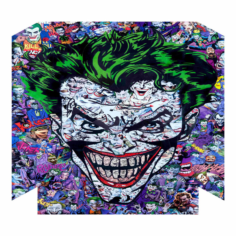 برچسب پلی استیشن ۴ فت مدل Joker