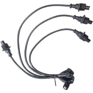 وایر شمع خودرو مدل RaizhnPrt.XU7.XU7P.XUM مناسب برای پژو 405 و پارس بسته 4 عددی