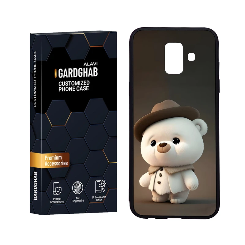 کاور گارد قاب علوی مدل Glass مناسب برای گوشی موبایل سامسونگ Galaxy A6