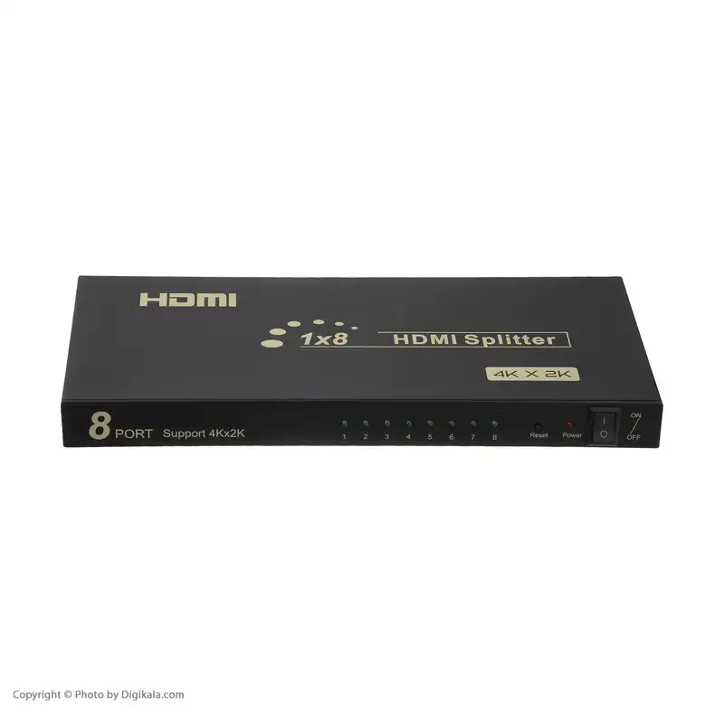 اسپلیتر 8 پورت HDMI مدل FJ-SM4K108