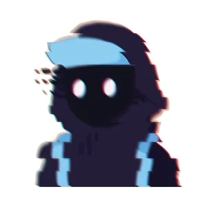 برچسب لپ تاپ طرح گلیچ من کد 01