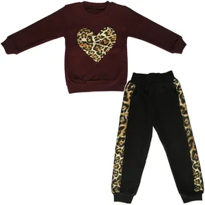 ست سویشرت و شلوار دخترانه مدل G78