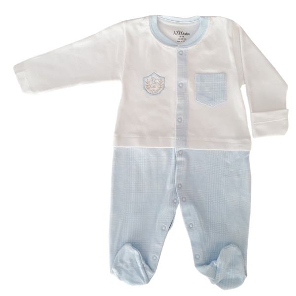 سرهمی نوزادی عزیز ب ب مدل شطرنجی کد 6517