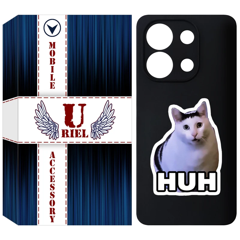 کاور یوریل مدل KSH کد 85 طرح HUH مناسب برای گوشی موبایل شیائومی Redmi Note 13 4G