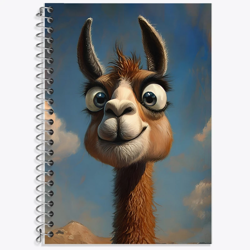 دفتر نت موسیقی 50 برگ خندالو طرح شتر خنگ کد F6784