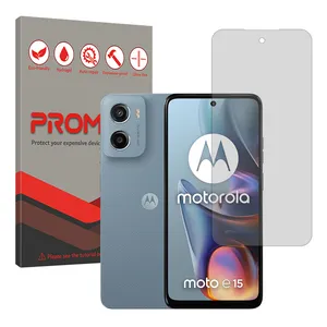 Promate Resistant model matte screen protector suitable for Motorola Moto E15 Mobile phone