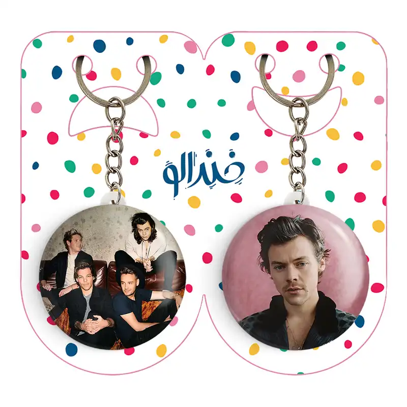 جاکلیدی خندالو مدل گروه موسیقی وان دایرکشن کد 1889318899 مجموعه 2 عددی