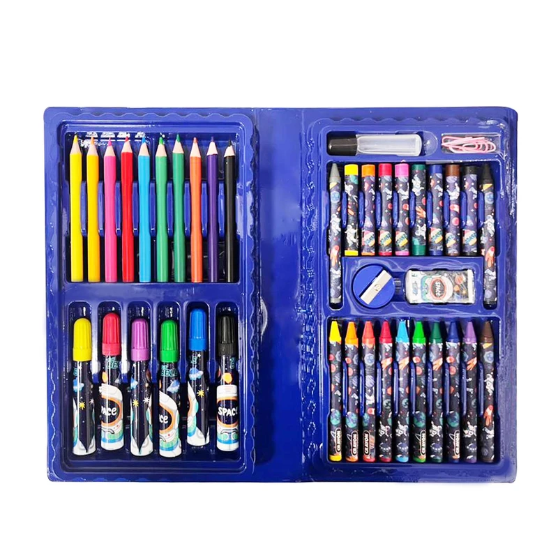 بسته لوازم تحریر مدل فضانورد در فضا کد 31 مجموعه 48 عددی