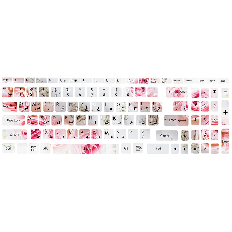 برچسب حروف فارسی کیبورد کد G-08