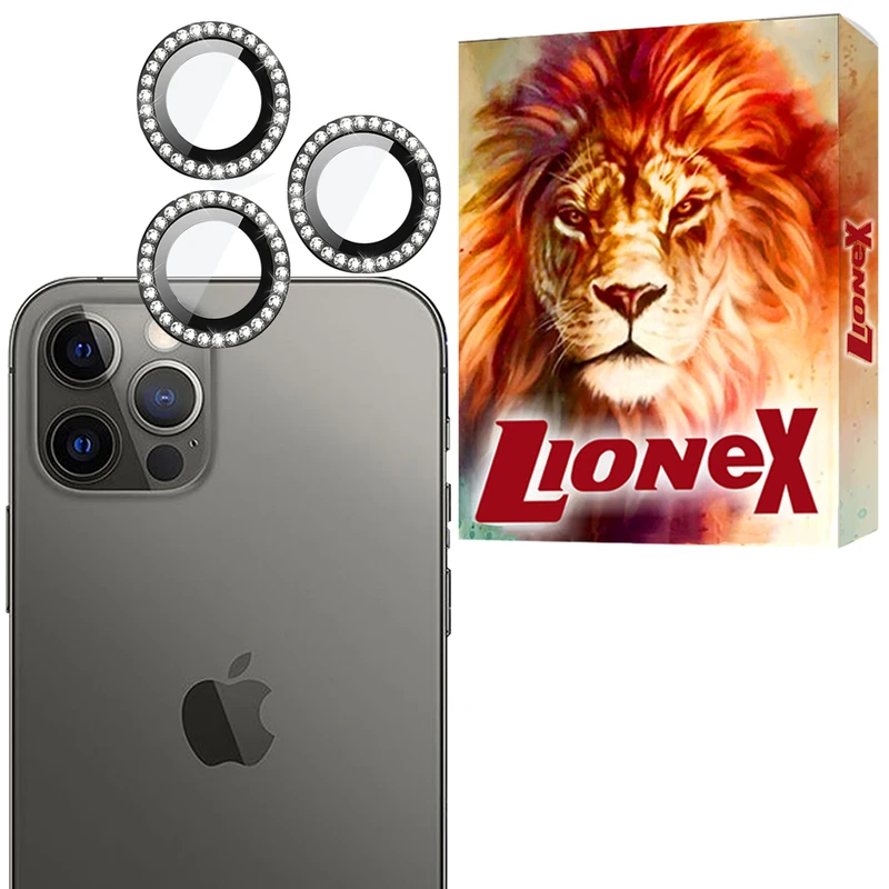 محافظ لنز دوربین شیشه‌ای لایونکس مدل NRIL20 مناسب برای گوشی موبایل اپل iPhone 12 Pro Max