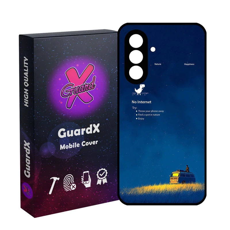 کاور گارد ایکس طرح No Internet مدل 10945 مناسب برای گوشی موبایل سامسونگ Galaxy S24 FE