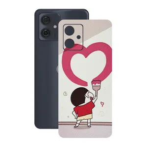 Remax cover sticker Leth model romance design suitable for Motorola Moto G54 mobile phone