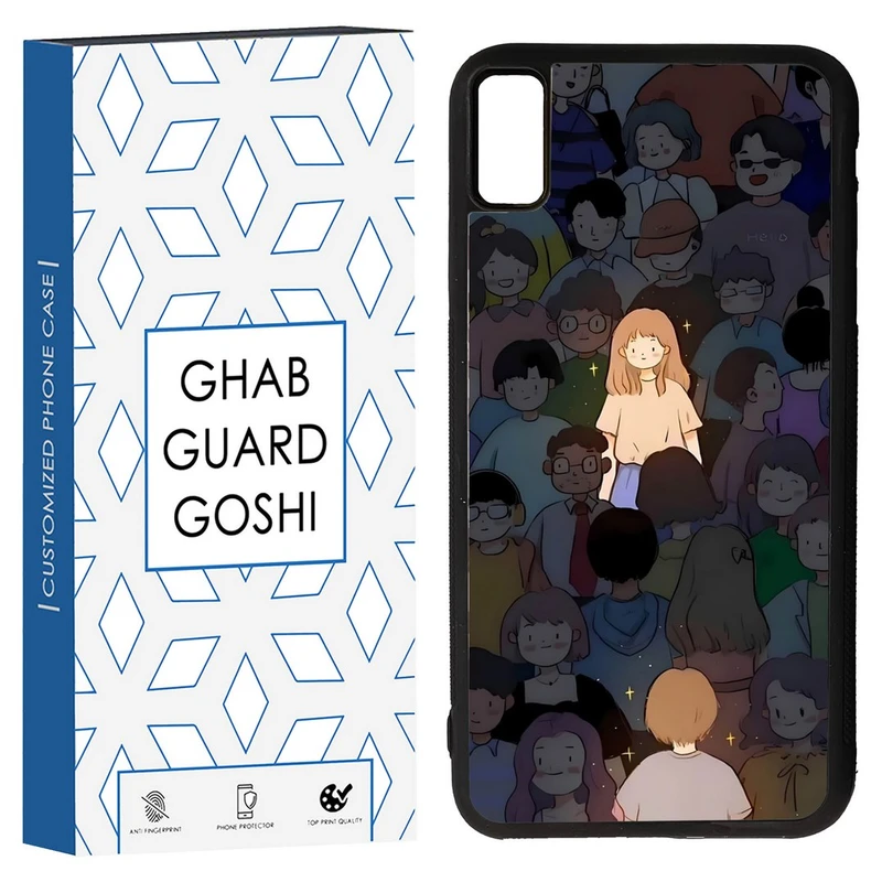 کاور قاب گارد گوشی طرح ست دخترانه کد TPU-061 مناسب برای گوشی موبایل اپل Iphone XS MAX/ X MAX