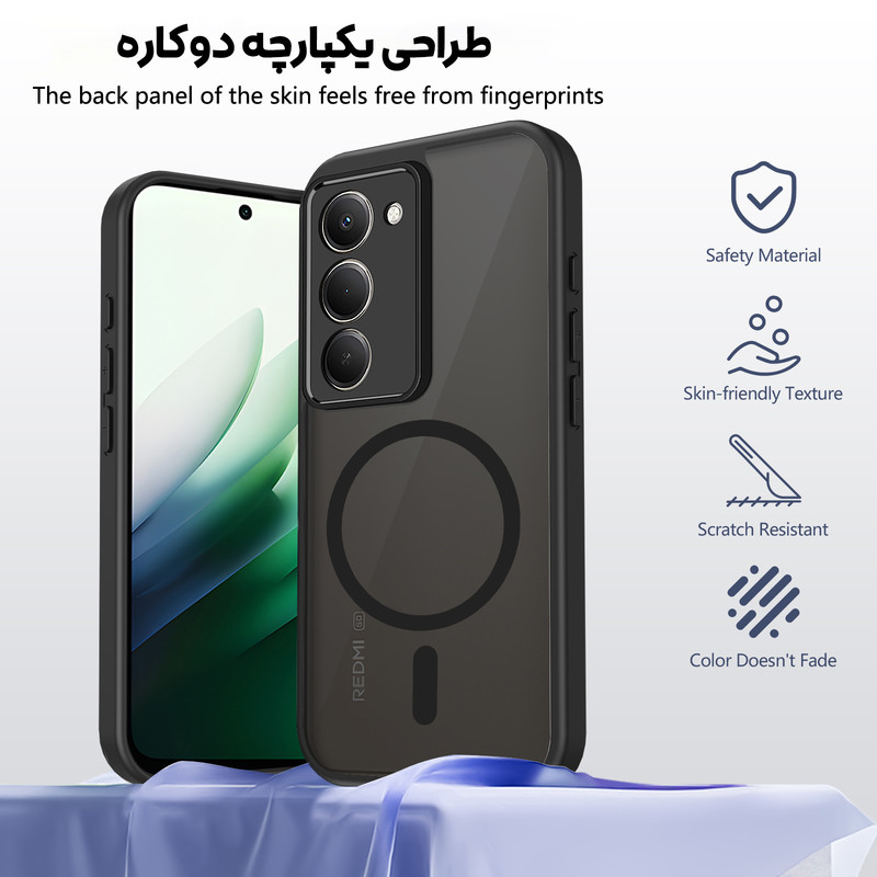 خرید و قیمت کاور بادیگارد مدل Flex مناسب برای گوشی موبایل شیائومی Redmi 15 4G