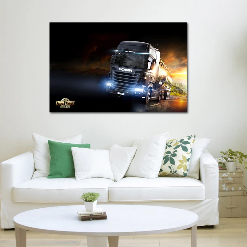 تابلو شاسی مدل بازی EURO TRUCK کد 20