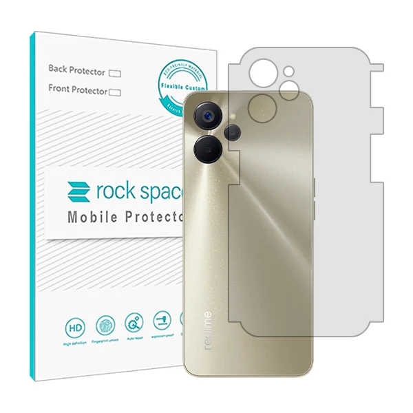 محافظ پشت گوشی شفاف راک اسپیس مدل HyGEL مناسب برای گوشی موبایل ریلمی 9i 5G