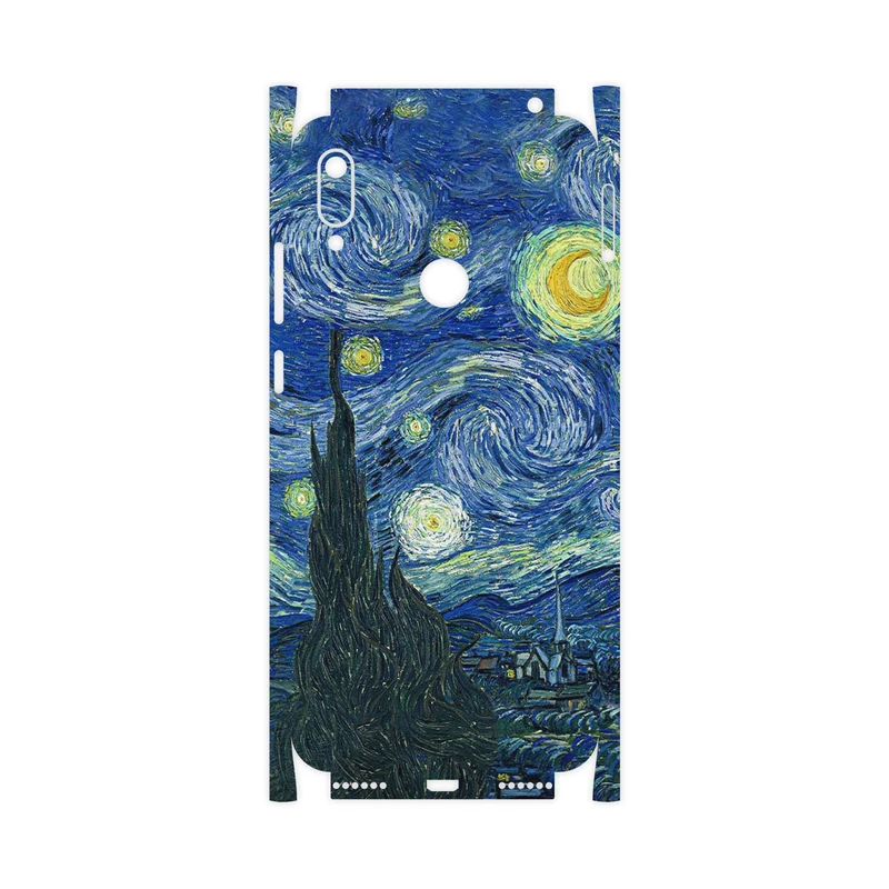 برچسب پوششی ماهوت مدل The Starry Night of van Gogh-FullSkin مناسب برای گوشی موبایل هوآوی Y6 Prime 2019