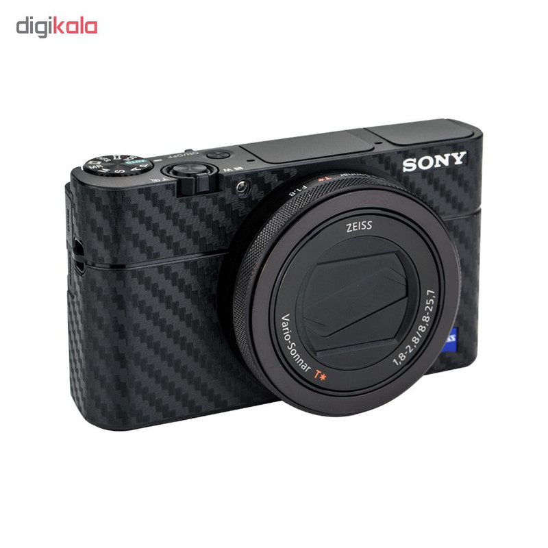 برچسب پوششی کی وی مدل KS-RX100VCF مناسب برای دوربین عکاسی سونی مدل RX100V