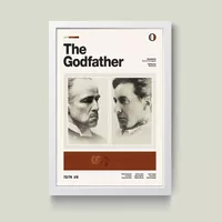 تابلو مدل The Godfather پدرخوانده کد m2675-w