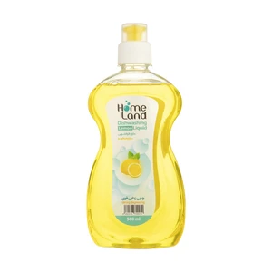 مایع ظرفشویی هوم لند مدل Lemon حجم 500 میلی لیتر بسته 2 عددی