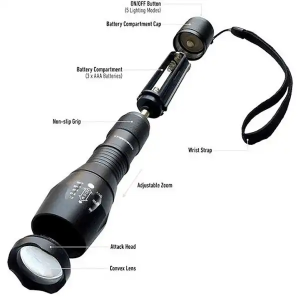 چراغ قوه دستی مدل TacLight