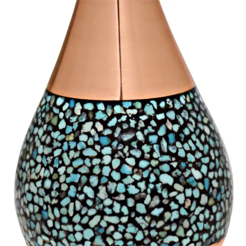 گلدان فیروزه کوبی کد 16