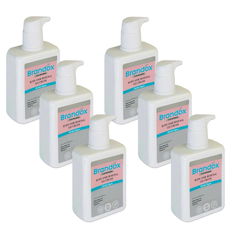 ژل کرم موبر براندوکس مدل Lady06 حجم 300 میلی لیتر مجموعه 6 عددی